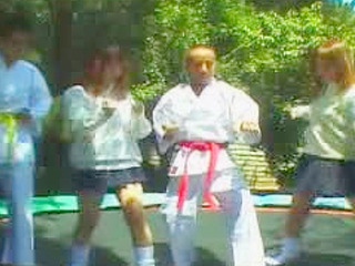 Get your nips popping with nippon karate fighters' rough XXX nippon hardcore with Tokyo china schoolgirls