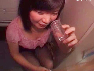 Japanese teen gets down with Nippon swingers and gulps down sticky XXX cream