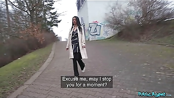 Raven-Haired Babe Wild Nicol Spreads Legs & Rides Martin's Dick To Earn Cash, Swallows Cum - FAKEHUB