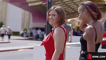 Two Hot Hookers get Bound and Fucked on Vegas Road Trip